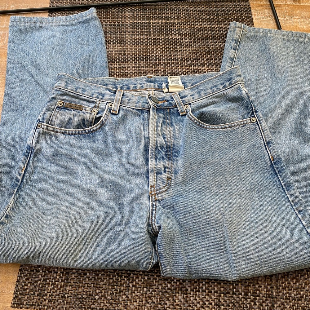 Vintage Calvin Klein Cropped Jeans